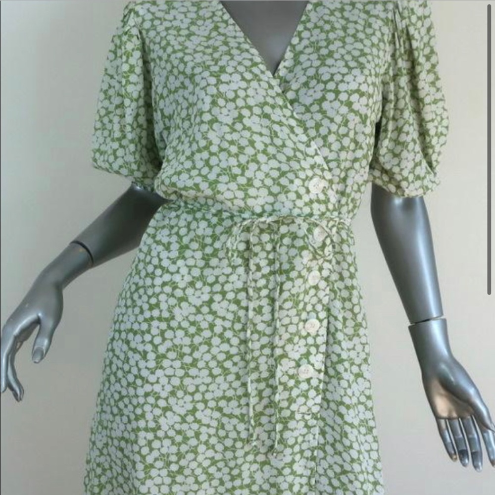Faithful the brand green mini dress